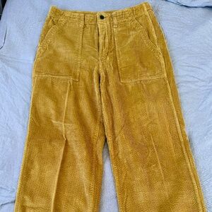 Madewell corduroy trousers